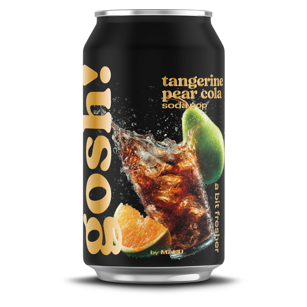Tangerine Pear Cola Soda Pop | Gosh! – Maku Shop